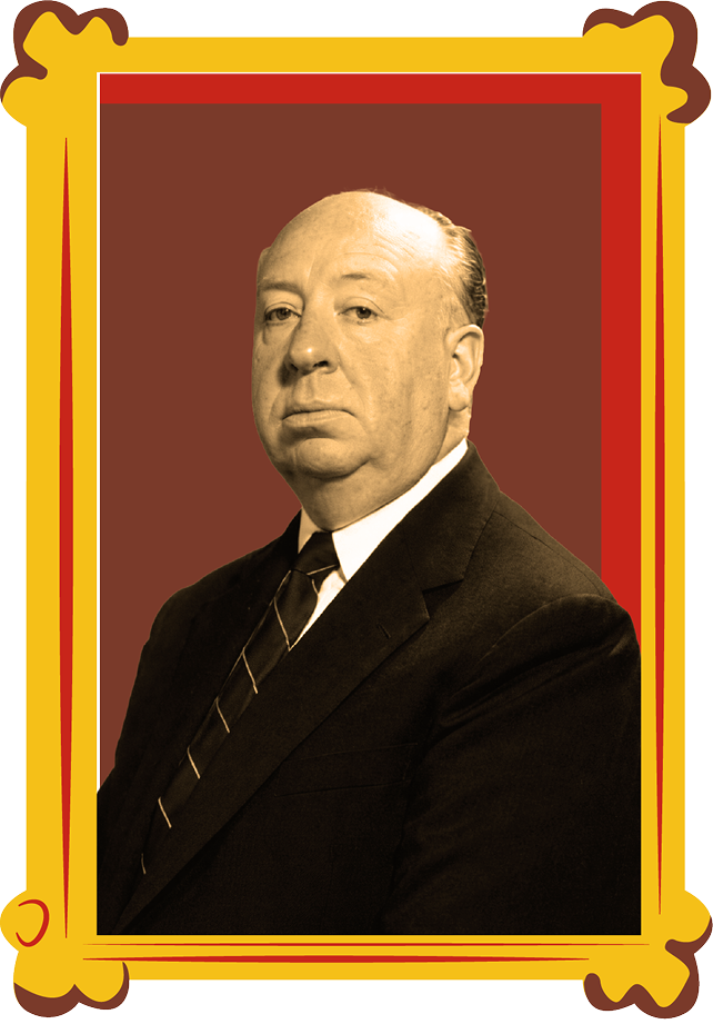 Portrait d'Alfred Hitchcock